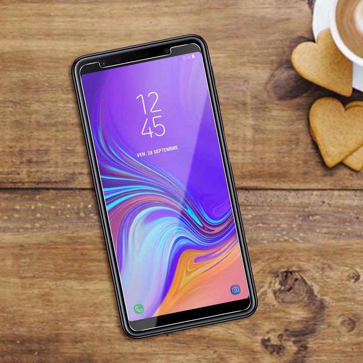 Image du produit Avizar Film clair comme du cristal, protection d'écran en verre (1 pièce(s), Samsung Galaxy A7 (2018))