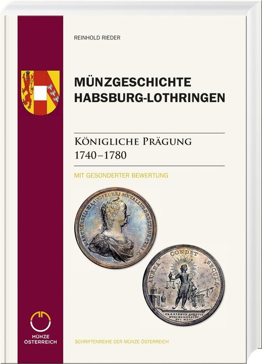 Actual product image Münzgeschichte Habsburg-Lothringen (German, Reinhold Rieder, 2022)