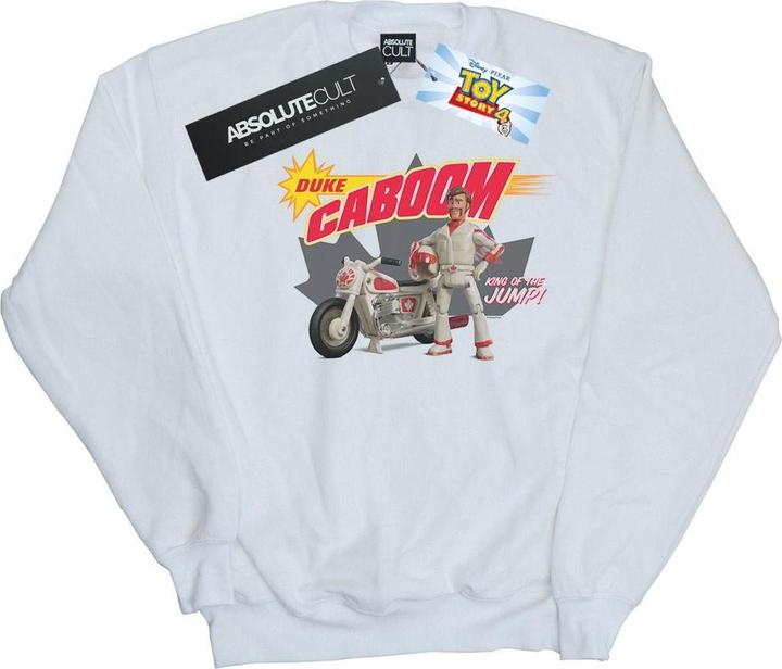 Actual product image Disney Mens Toy Story 4 Duke Caboom King Of The Jump Sweatshirt (3XL)