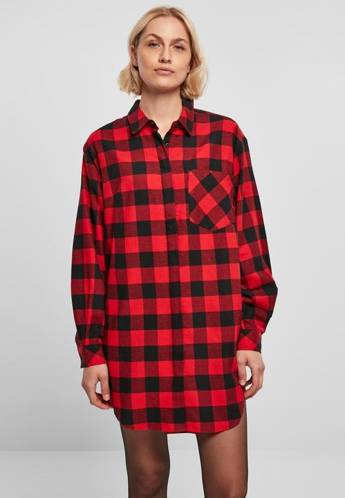 Immagine prodotto Urban Classics Abito da donna con camicia in flanella a quadri oversize (XS)