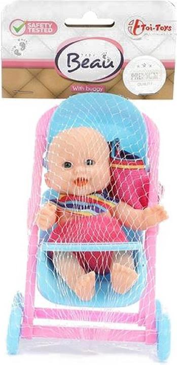 Image du produit Toi-Toys Beau Mini Poupée Bébé assise, 12cm