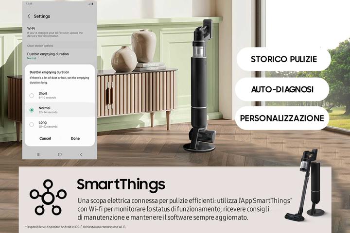 Actual product image Samsung Bespoke Jet AI VS28C9784QK/WA