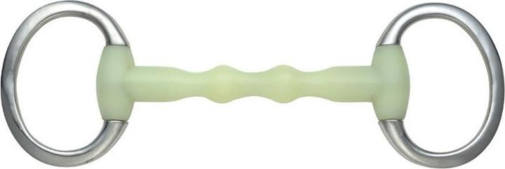 Actual product image Shires Equikind Shaped bar snaffle olive head snaffle