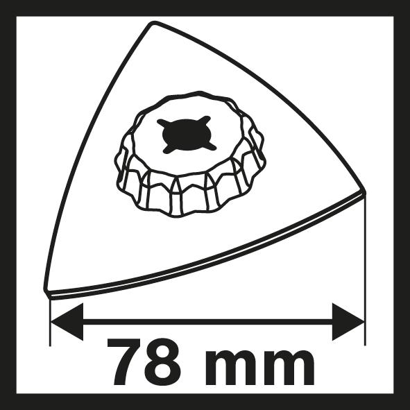 Immagine prodotto Bosch Zubehör Piastra di levigatura in carburo-RIFF AVZ 90 RT2. 90 mm. Levigatura al carburo. Grana 2 (20)