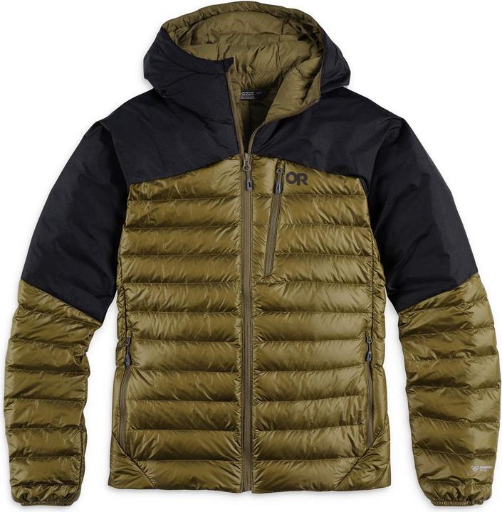 Outdoor Research daunenjacke mit kapuze heliu down (M)