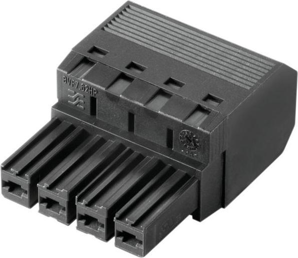 Actual product image Weidmüller Steckbarer Klemmenblock, Gerade, 7.62mm Raster, 3 Pole