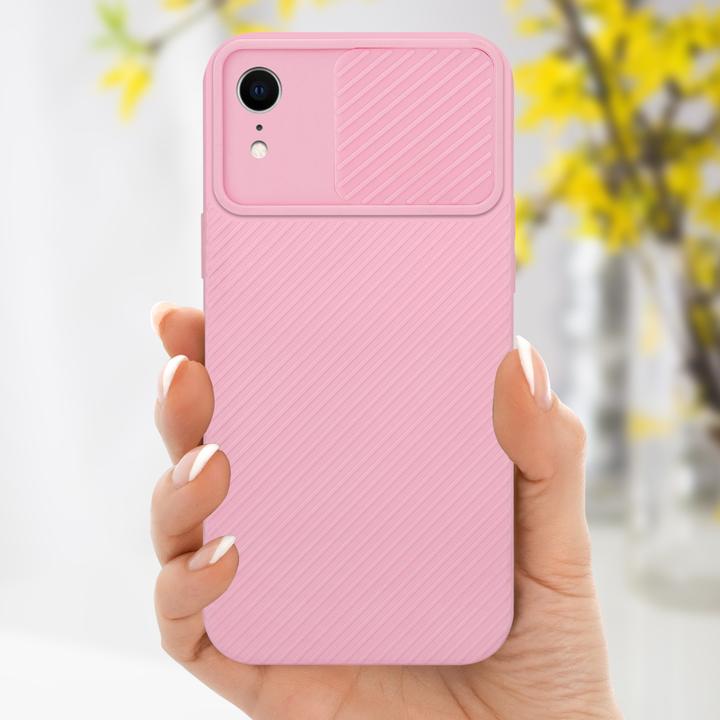 Produktbild Cadorabo Hülle für Apple iPhone XR im TPU mit Kameraschutz LM009 Style (Apple iPhone XR)