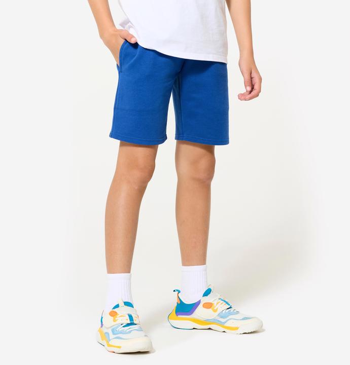 Domyos T-Shirt Kinder Baumwolle - 500 blau
