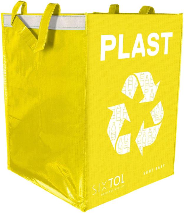 Image du produit Sixtol Sacs de tri sélectif SORT EASY 3 BASIC, 30x30x40 cm, 3 x 36 l, 3 pièces (3 x, 36 l)