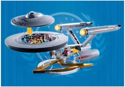 Actual product image Playmobil Star Trek - U.S.S. Enterprise NCC-1701 (70548, Playmobil Star Trek)