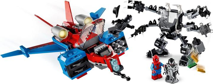 Actual product image LEGO Spiderjet vs. Venom Mech (76150, LEGO Marvel)