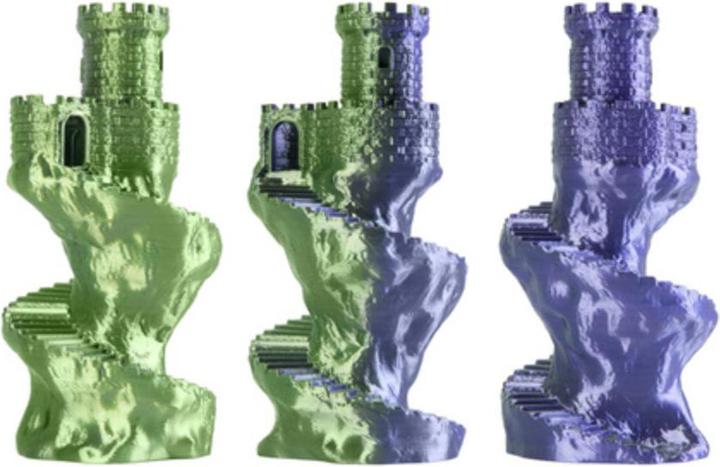 Immagine prodotto Filament · PLA Magic SILK · VIVID LAVENDER · 1.75mm · 1kg (PLA, 1.75 mm, 1000 g, Multicolore)