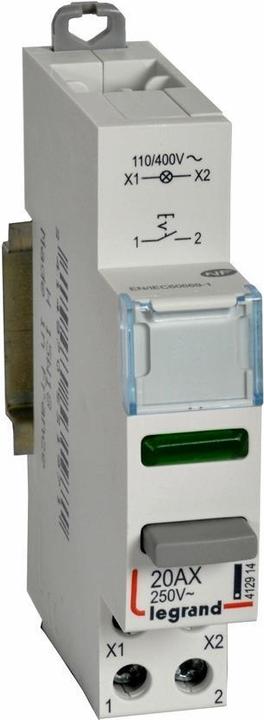 Image du produit Legrand Cx3 Interrupteur à bouton-poussoir 20A 412914 Lexic 412914 Fonct. simple