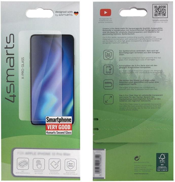 Actual product image 4smarts Second Glass Essential (1 Piece, Samsung Galaxy A52 5G, Samsung Galaxy A52, Samsung Galaxy A52s 5G)