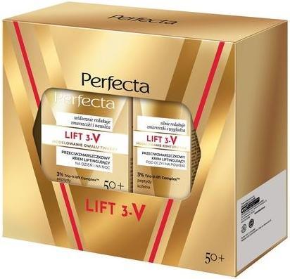 Actual product image Perfecta Perfectaset Lift 3-V Cream Day And Night 50ml With Eye And Eyelid Brightening Cream 15ml (Facial care set)