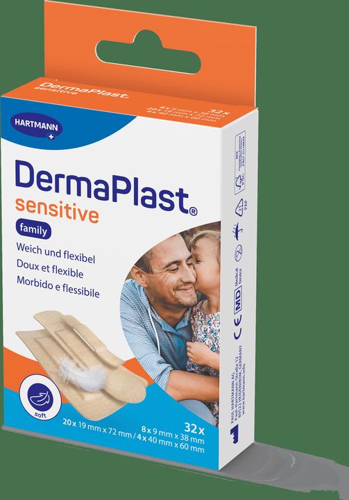 Actual product image DermaPlast Sensitive hautfarbig