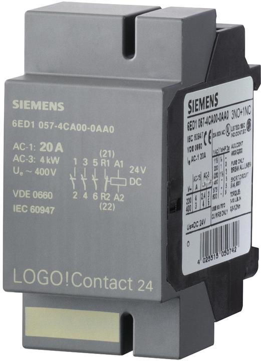 Produktbild Siemens Schaltmodul LOGO! Contact 24V