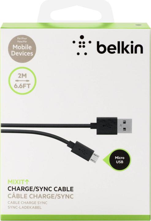 Actual product image Belkin Mixit (2 m, USB 2.0, 2.50 W)