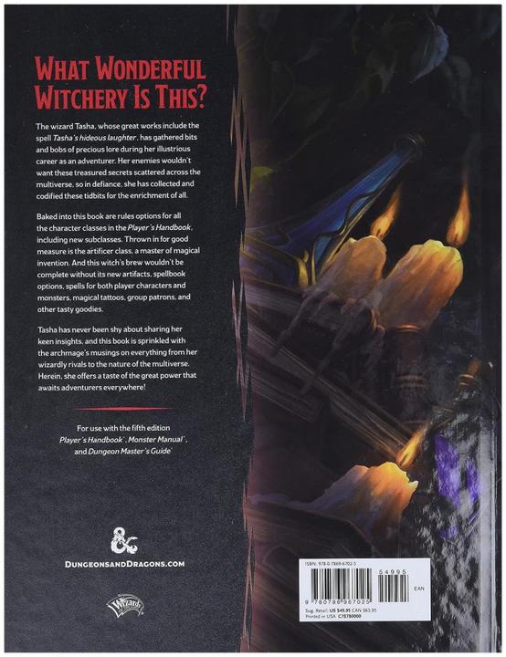 Immagine prodotto Enigma Dungeons & Dragons - 5a Ed. Il Calderone di Tasha (D&D) (WTCC7878) (Inglese)