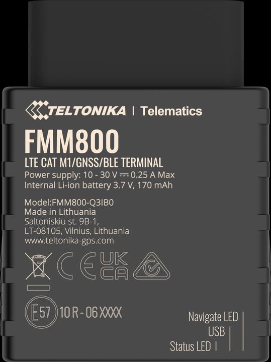 Produktbild Teltonika Telematics FMM880 GNSS 4G LTE Cat 1 M1 Tracker
