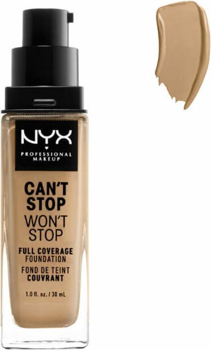 Produktbild NYX Professional Make-Up Full Coverage Foundation - Can't Stop Won't Stop (Beige)