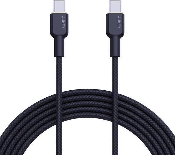 Image du produit Aukey Câble USB-C - USB-C, PD 60W, 1.8 m (1.80 m, USB 3.2 Gen 1, 60 W)