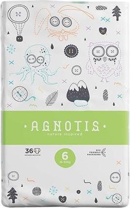 Produktbild Agnotis Baby Windeln für Babys 16-30 kg mit Auslaufschutz und Feuchtigkeitsindikator (Gr. 6)