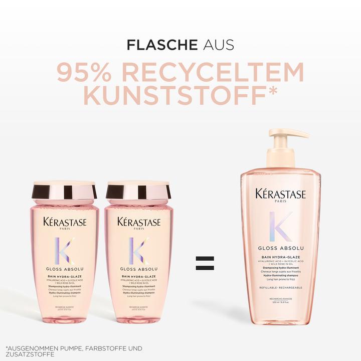Actual product image Kérastase Bain Hydra-Glaze Gloss Absolu (500 ml, Liquid shampoo)