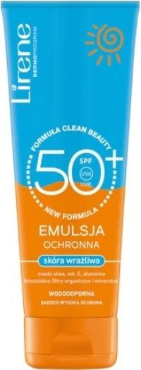 Lirene Sun Protective Emulsion For Sensitive Skin Spf 50+ 120Ml (Sonnencreme, SPF 50+, 120 ml)