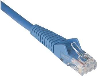 Eaton Cavo Ethernet UTP Cat6 Gigabit Snagless Modellato RJ45 M/M Blu 4,57 m (U/UTP, CAT6, 4.60 m)