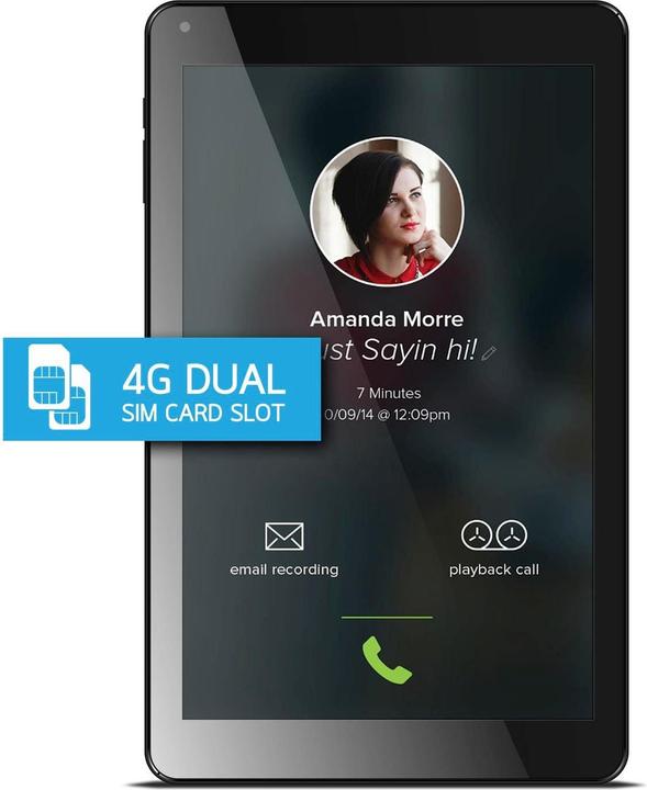 Actual product image Odys Note Tab Pro 2in1 (4G, 10.10", 16 GB, Black)