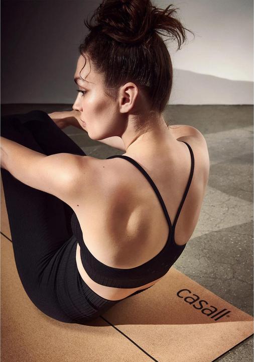 Actual product image CASALL Nahtloses, geripptes Sporttop mit Grafik (S)