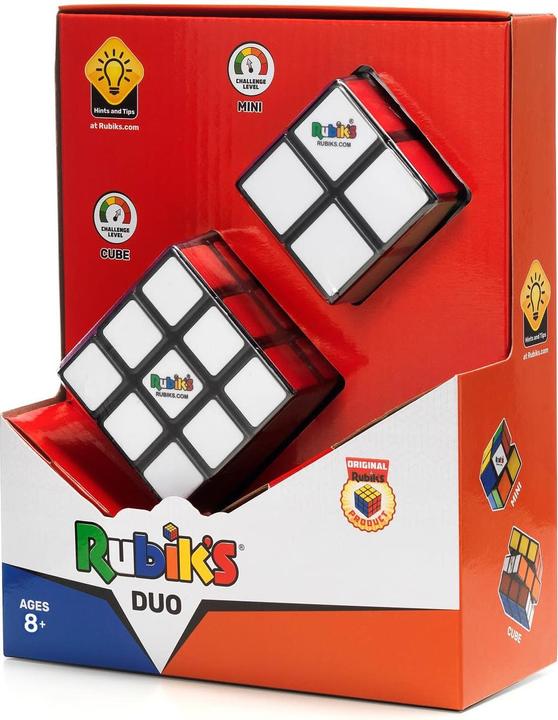 Image du produit Rubik's 6064009 SPIN MASTER - RUBIKS - Duo Pack 3x3 + 2x2 NEW 3-2022 (3 x 3, 2 x 2)