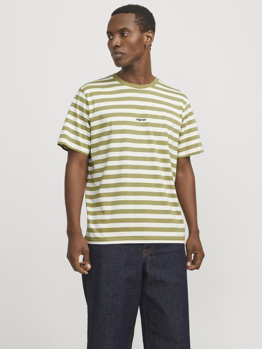 Image du produit Jack & Jones Gestreift Rundhalsausschnitt T-shirt T-shirt (S)