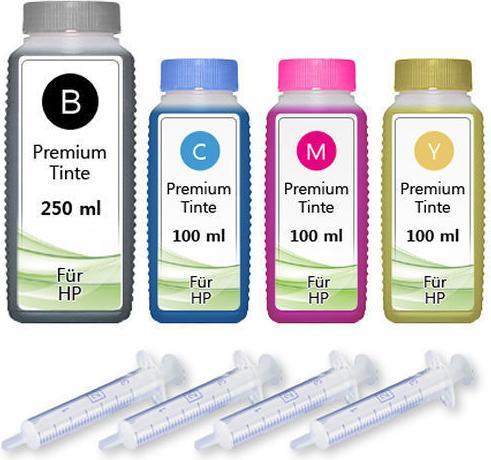 Image du produit Druckfuxx 550ml Drucker Tinte für HP 302 XL Envy 4520 4521 4522 4524 4525 4526 4