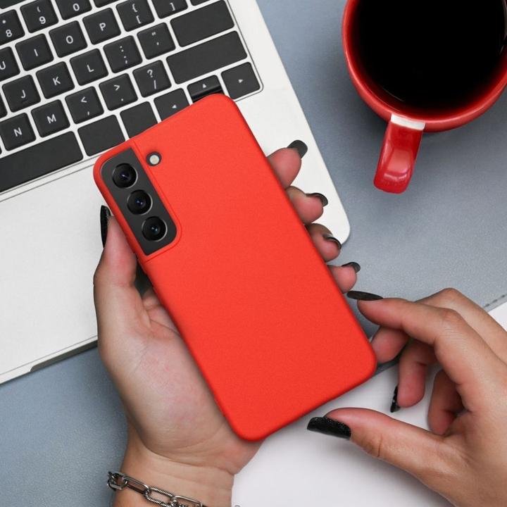 Actual product image Partner Telecom Back panel cover OEM SILICONE case for SAMSUNG A23 5G peach (Samsung Galaxy A23 5G)