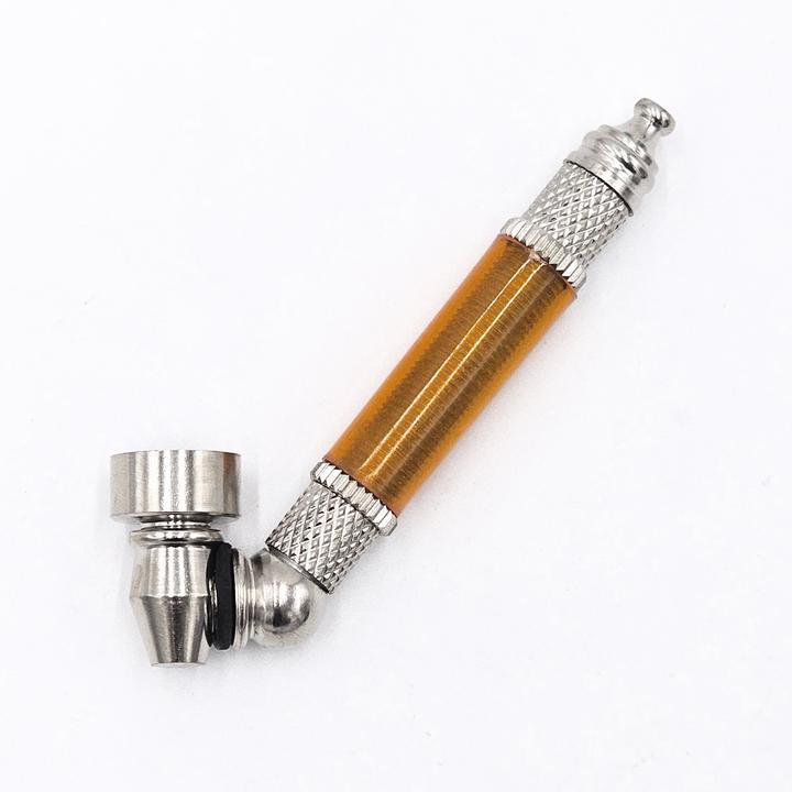 Kulu Metal Pipe Plastic 45° Hooked 11cm