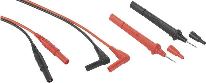 Produktbild Voltcraft VC801 Messleitung (Stecker 4 mm - Prüfspitze) 1.5 m Schwarz-Rot 1 St.