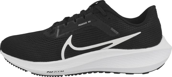Actual product image Nike AIR ZOOM PEGASUS 40 WOMEN BLACK/WHITE-ANTHRACITE Size: 10 (42)
