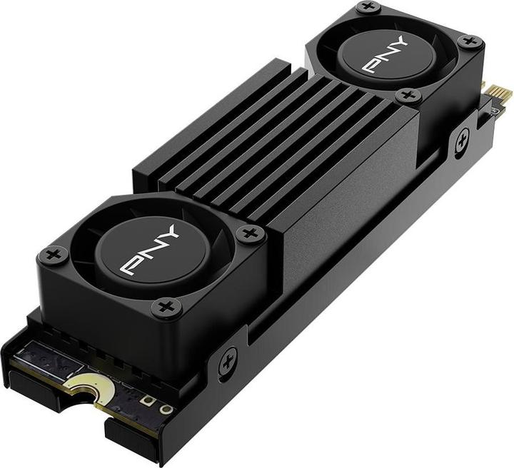 Image du produit PNY CS3150 SSD 1TB M.2 GEN5 NVMe Black Heatsink (1000 Go, M.2 2280)