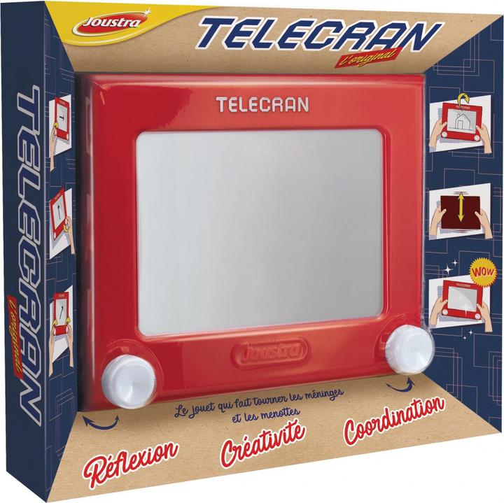 Actual product image Joustra TELECRAN ORIGINAL drawing board/magic board, red