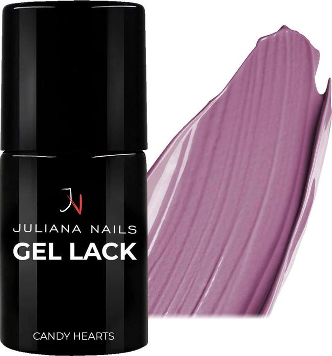 Actual product image Juliana Nails Gel Lack Candy Hearts (Candy Hearts, UV gel varnish)