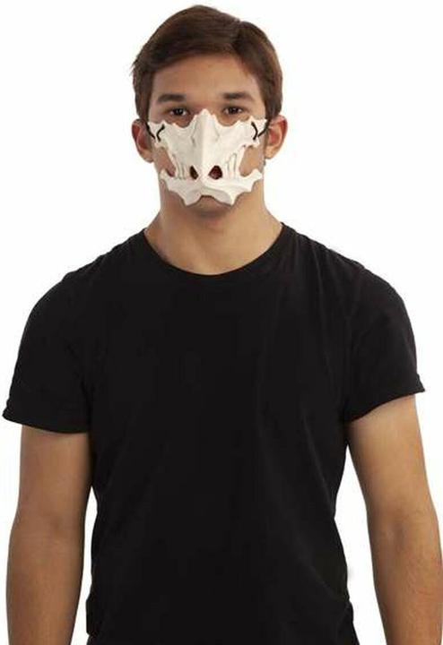 Produktbild My Other Me Halbmaske Knochen Einheitsgrösse Pflanzenfresser