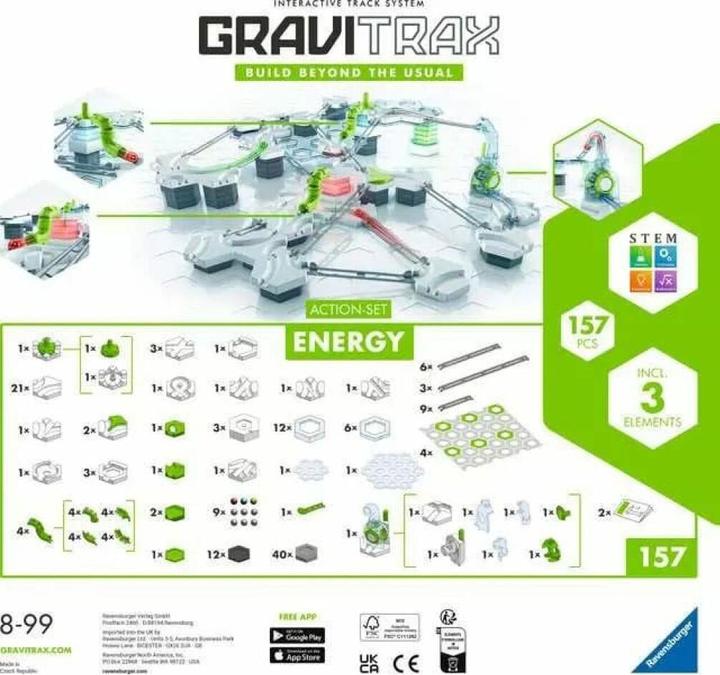 Produktbild Ravensburger GraviTrax GraviTrax Action-Set Energy