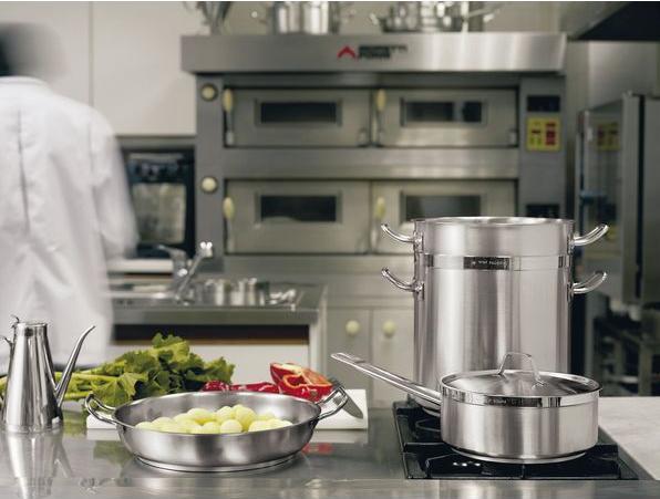 Actual product image Paderno Grand Gourmet 2100 stainless steel soup pot, ø: 320 mm (32 cm, Pot, Stainless steel)