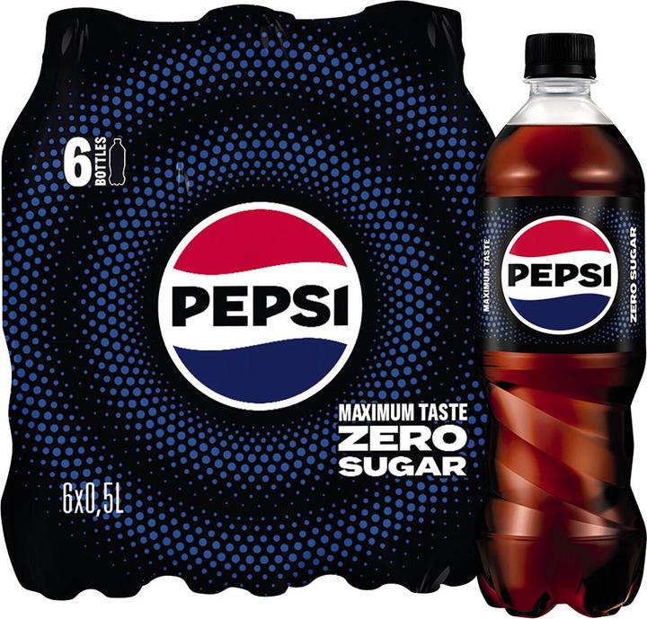 Produktbild Pepsi Zero (6 x 50 cl)