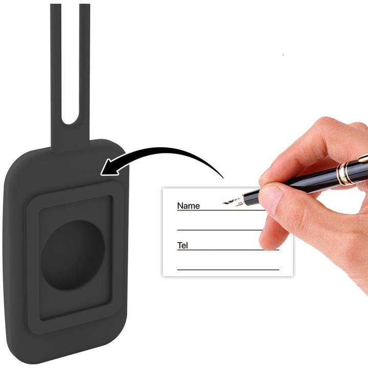 Actual product image Ultron MiTag with Luggage Tag,apple certified tag pendant black (iOS)