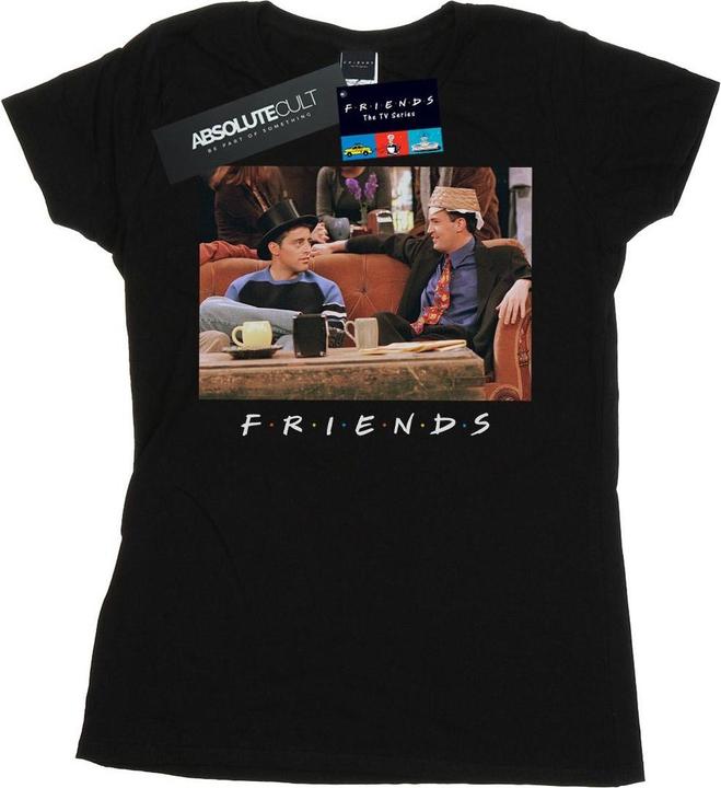 Friends Joey And Chandler Hats TShirt (XXL)