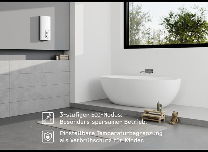 Produktbild Stiebel Eltron DEL 18/21/24 Plus Elektronischer Durchlauferhitzer, 3i Technologie
