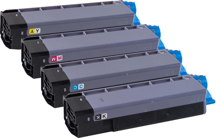 Image du produit Tonerfabrik Comp. Toner SET OKI C5650 (M, CF, C, Y)